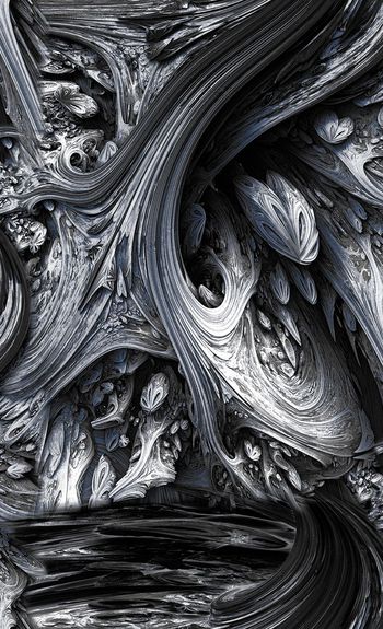 550612-复古 抽象肌理纹 波浪形 服装家纺