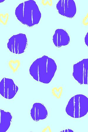 可愛時尚大波點华亿平台印花华亿平台图片