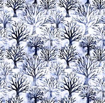 550651-复古 树影