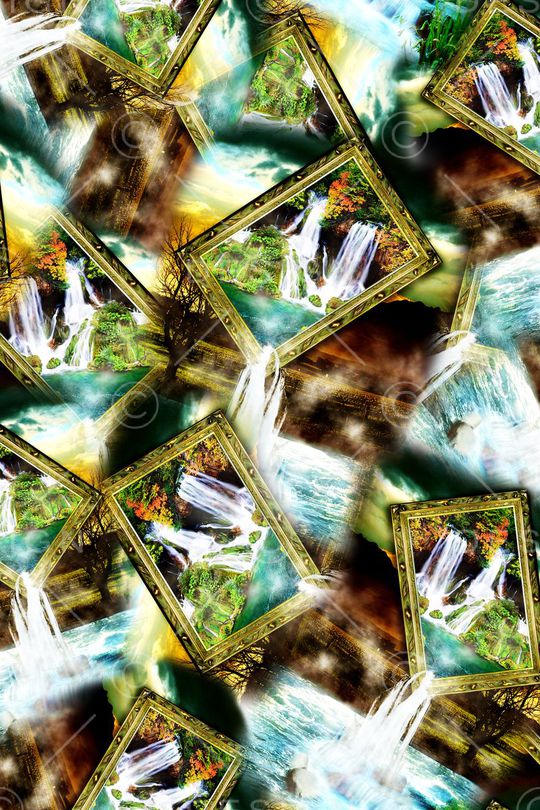 风景印花华亿平台图片