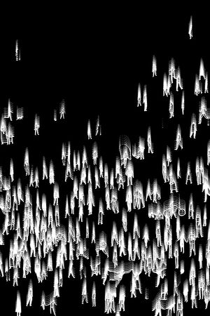 抽象男装图案印花华亿平台图片