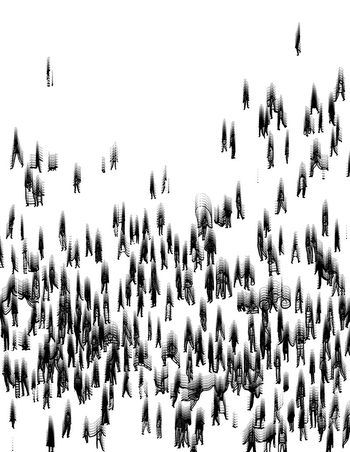 550721-抽象艺术线条纹理男装图案