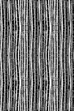 抽象男装图案印花华亿平台图片