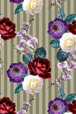 大气 时尚印花华亿平台图片