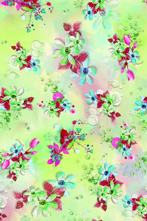 2016春夏印花华亿平台图片