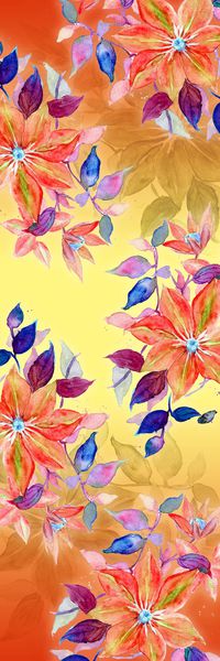 手绘印花华亿平台图片