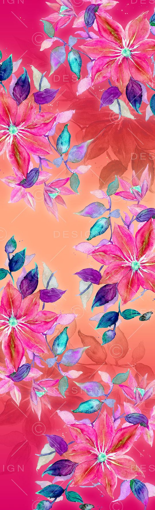 手绘印花华亿平台图片