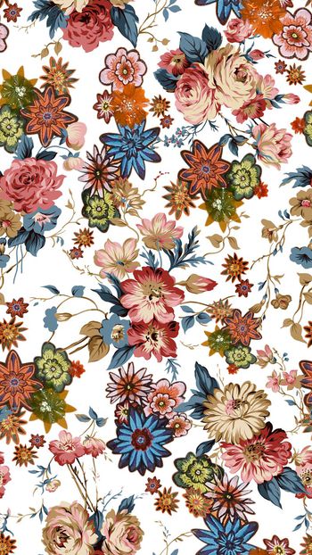 550970-复古 花卉 绣花的拼接 女装华亿平台