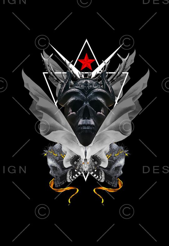 潮流时尚印花华亿平台图片