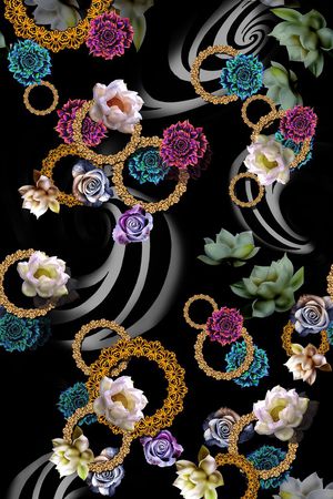 大牌印花华亿平台图片