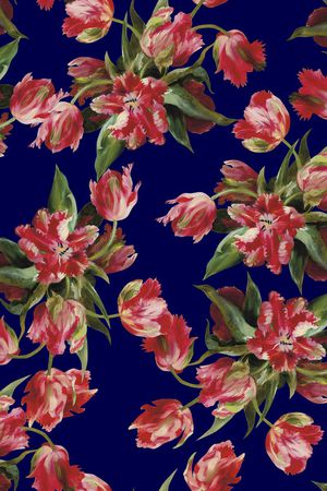 手绘印花华亿平台图片