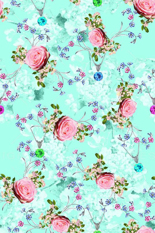 潮流时尚大牌印花华亿平台图片