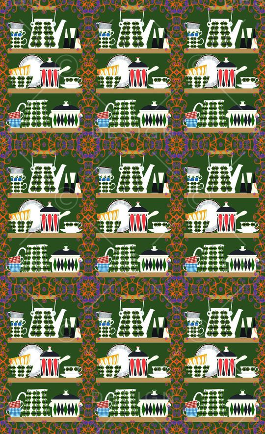 趣味图案印花华亿平台图片