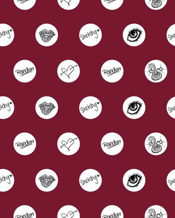 551103-波点与可爱小插画