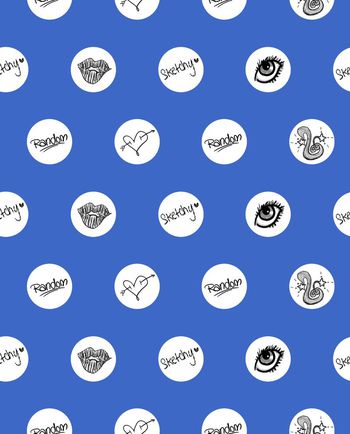 551107-波点与可爱小插画