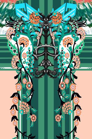 女装印花华亿平台图片