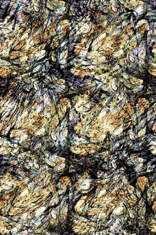 炫彩抽象印花华亿平台图片