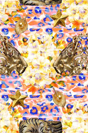 原创大牌时尚印花华亿平台图片