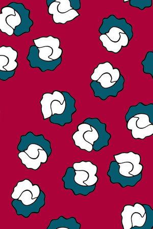 抽象海底生物印花华亿平台图片