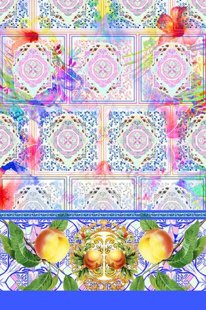 MAX-定位欧美民族风印花华亿平台图片