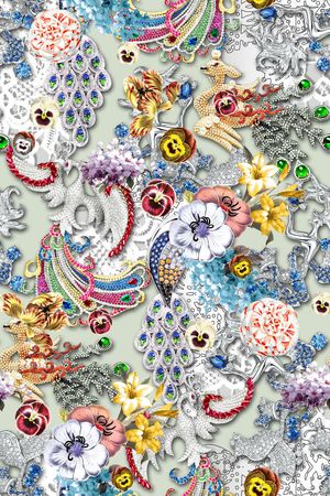 时尚印花华亿平台图片