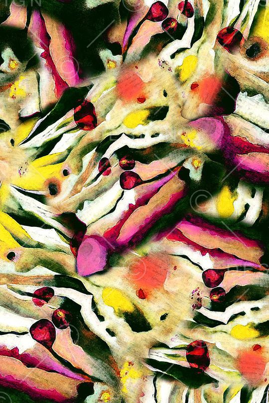 抽象印花华亿平台图片