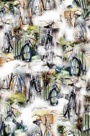 水彩印花华亿平台图片