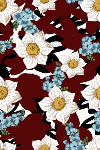 551615-原创时尚大牌花卉肌理迷彩华亿平台