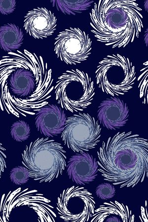 圆圈与波点印花华亿平台图片