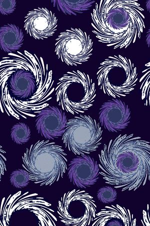 圆圈与波点印花华亿平台图片