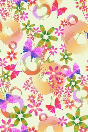 清新印花华亿平台图片