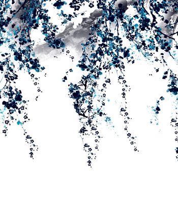 551715-中国风 山水画 水墨 青花瓷定位