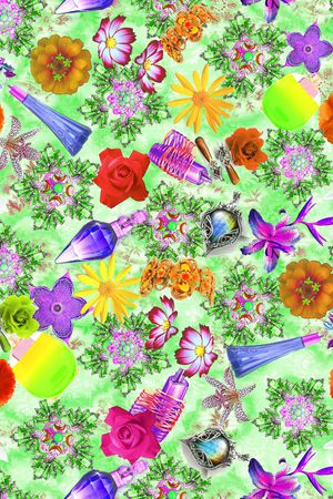 复古印花华亿平台图片