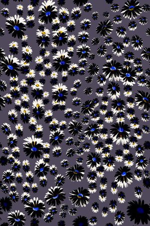 L.D~花卉印花华亿平台图片