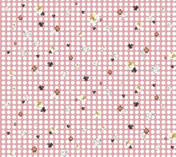 551789-抽象几何大波点花卉