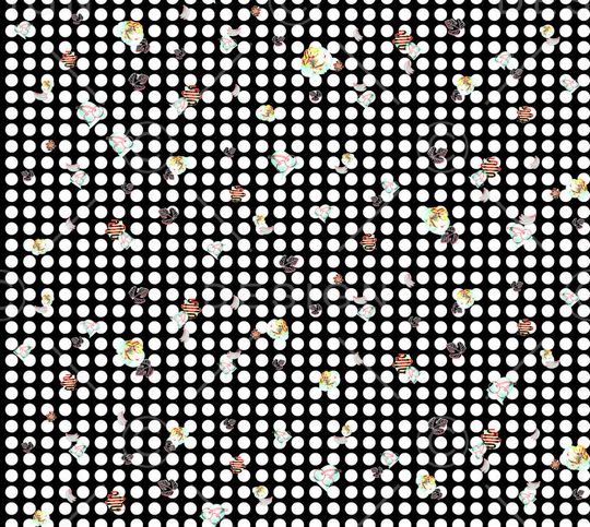 几何印花华亿平台图片