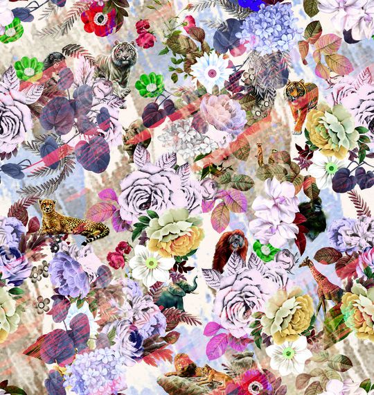 动物印花华亿平台图片