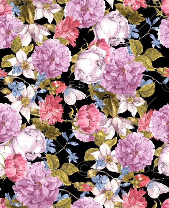 时尚流行优雅印花华亿平台图片