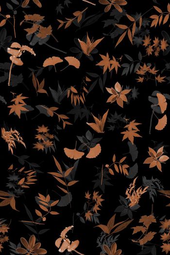 551977-时尚田园风落叶