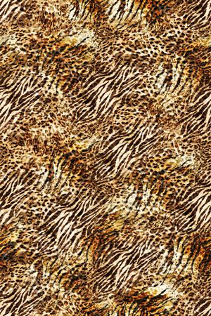 动物纹印花华亿平台图片