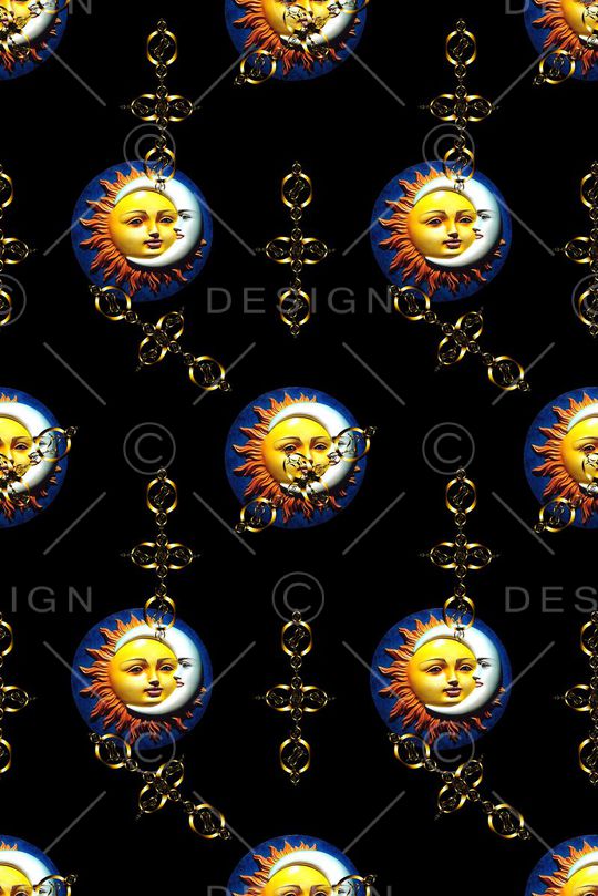 复古印花华亿平台图片