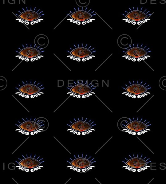 休闲时尚  卡通 手绘 炫彩 简洁大方印花华亿平台图片