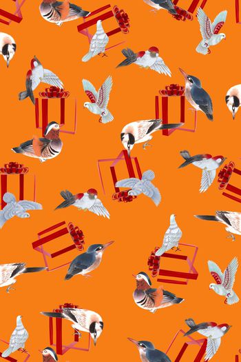 552057-中国风  民族风 工笔花鸟  礼品