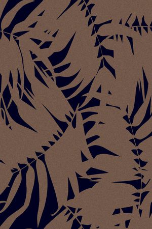 复古树叶印花华亿平台图片