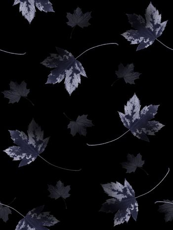 552094-抽象森林树叶纹理男装图案