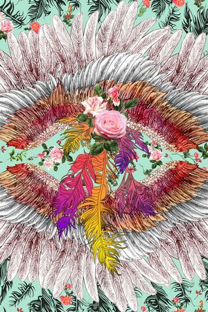 动物印花华亿平台图片