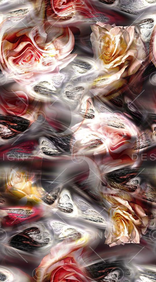 抽象印花华亿平台图片