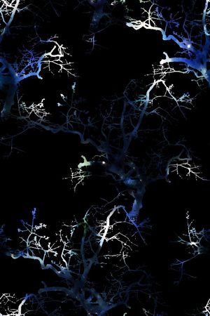 抽象男装图案印花华亿平台图片