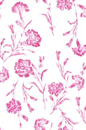 抽象花卉印花华亿平台图片