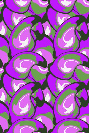 抽象印花华亿平台图片